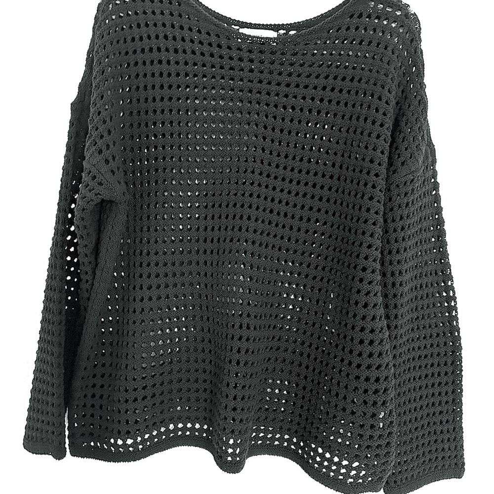 Nine West Black Knit Top